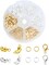 460 Pcs Jewelry Making Accessories 60 Pieces Lobster Claw Clasps(Gold, Platinum)
